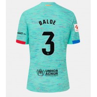 Camisa de Futebol Barcelona Alejandro Balde #3 Equipamento Alternativo Mulheres 2023-24 Manga Curta
